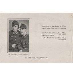 *Zum Gedenken an einen...