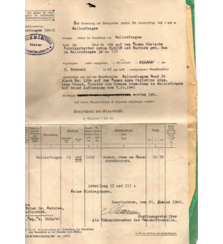 *Acte notarié - 1941*