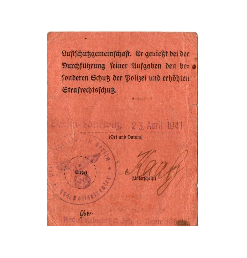 *Pass -Association de protection contre les raids aériens*