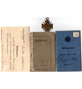 *Ensemble Livret - Soldbuch & Certificat*