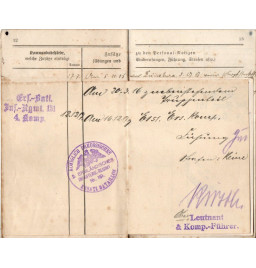 *Ensemble Livret - Soldbuch & Certificat*