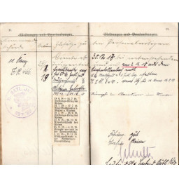 *Ensemble Livret - Soldbuch & Certificat*