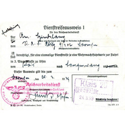 *Dienstreise Ausweis für...