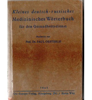 *Kleines deutsch-russiches Medizinisches Wörterbuch*