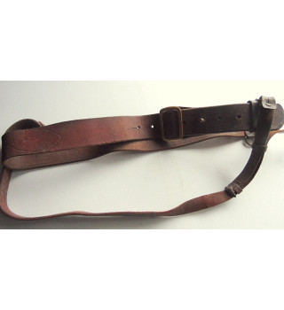 *WK2 Ledergürtel mit Schulterriemen*