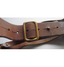 *WK2 Ledergürtel mit Schulterriemen*