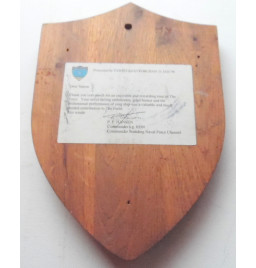 Plaque souvenir - Force navale*