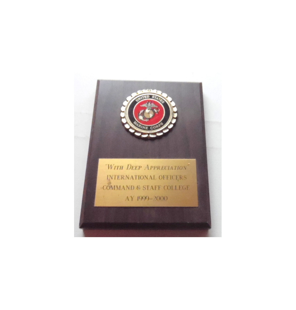 *Marines corps - Souvenirplakette*