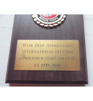 *Marines corps - Souvenirplakette*