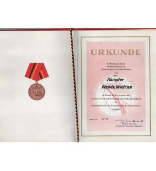 *DDR- Urkunde*