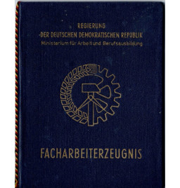 *DDR- *Prüfungszeugnis*