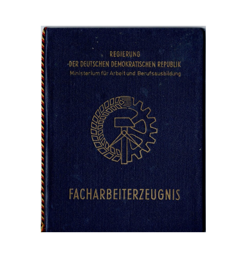 *DDR- *Prüfungszeugnis*