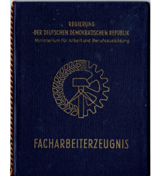 *Certificat d'examen - DDR*