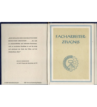 *Certificat d'examen - DDR*