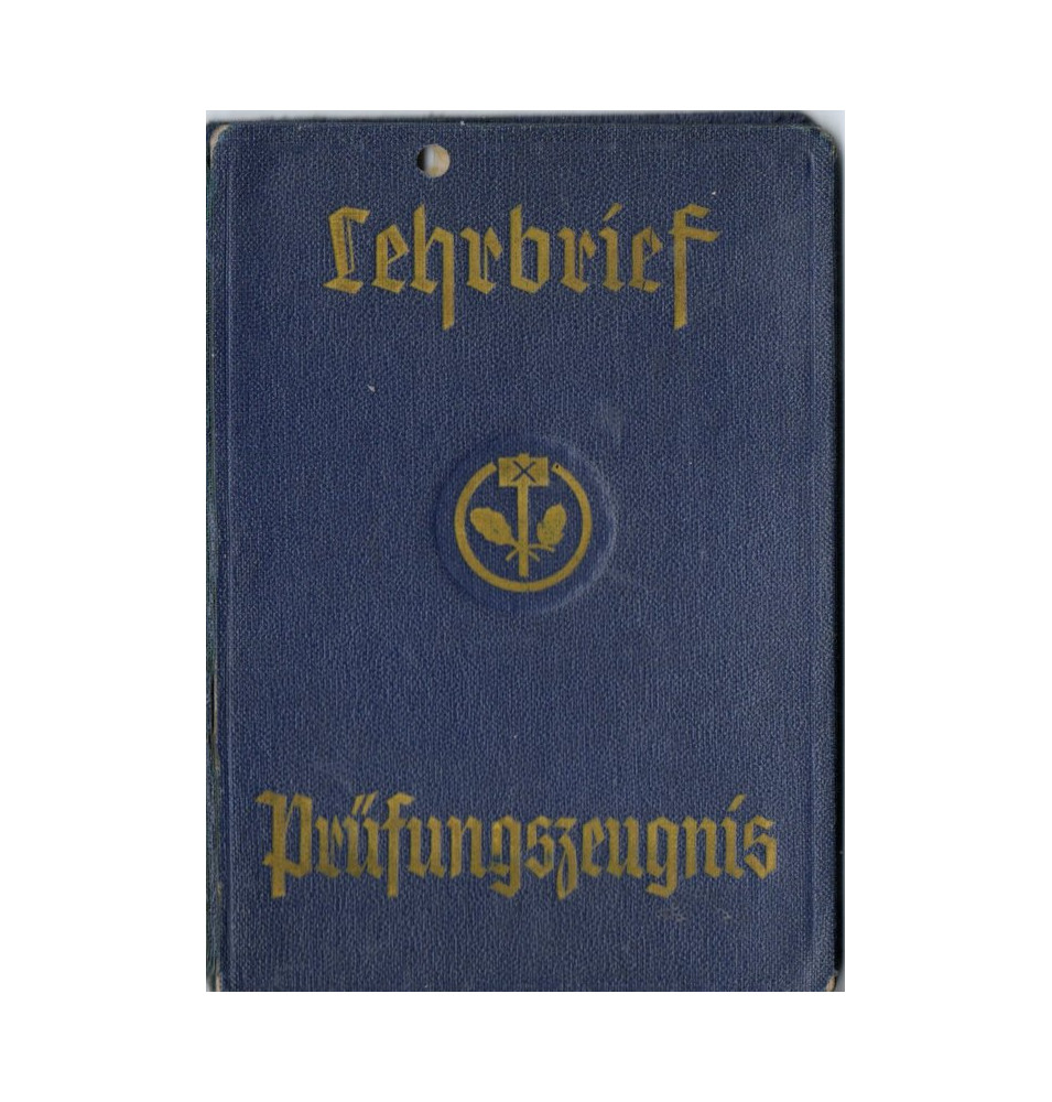 *Certificat d'examen - Serrurier*