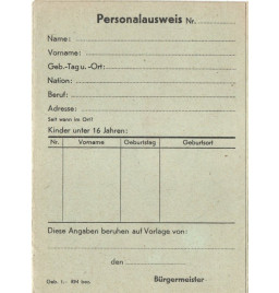 *Personalausweis*