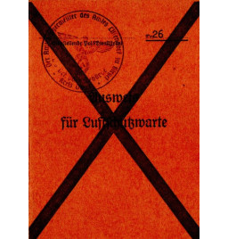 *Luftschutz Ausweis*