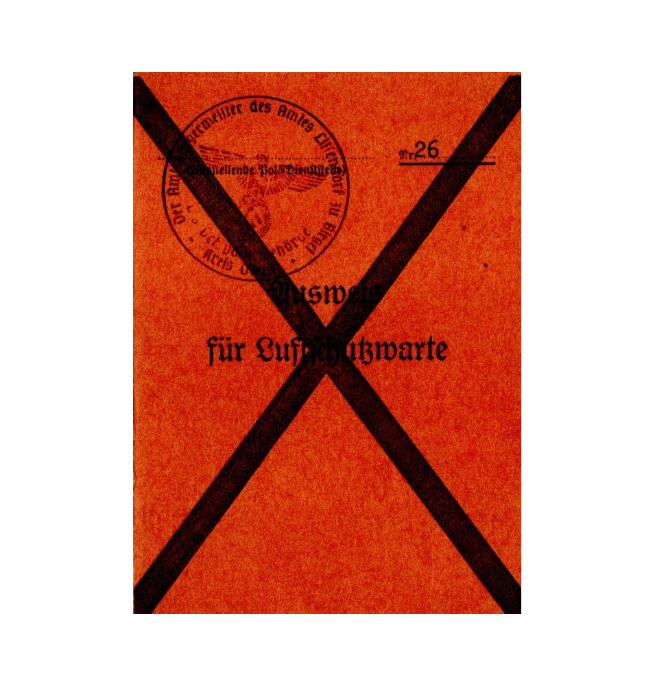*Luftschutz Ausweis*