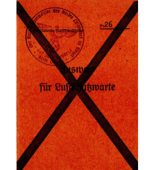 *Luftschutz Ausweis*