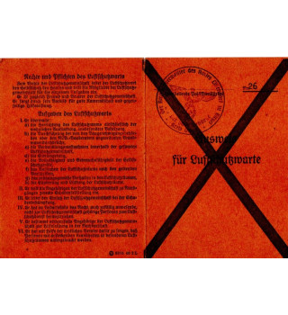 *Luftschutz Ausweis*