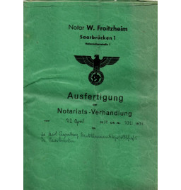 *Notarielle Urkunde*
