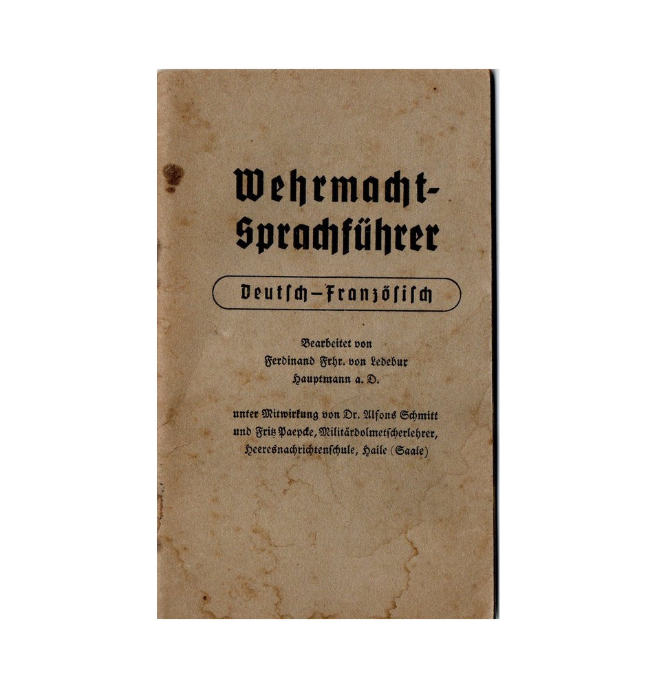 *Wehrmacht - Sprachführer*