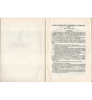 *Beschwerdeordnung - Wehrmacht*