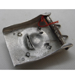 *Aluminiumschnalle eines deutschen Feuerwehrmanns*