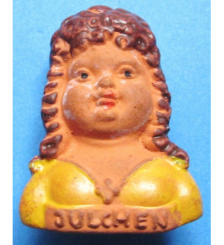 Figurine en céramique de Wilhelm Busch