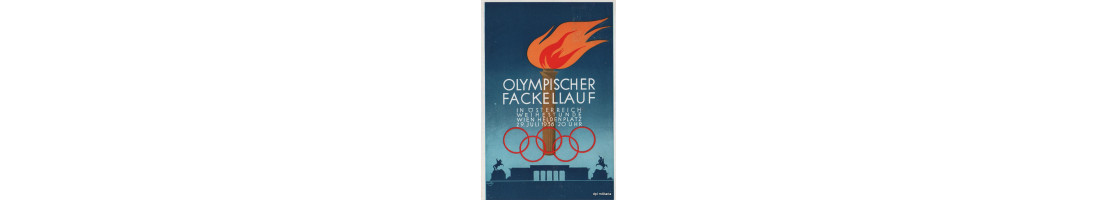 Carte postale jeux olympiques 1936 - Jeux olympiques d'hiver